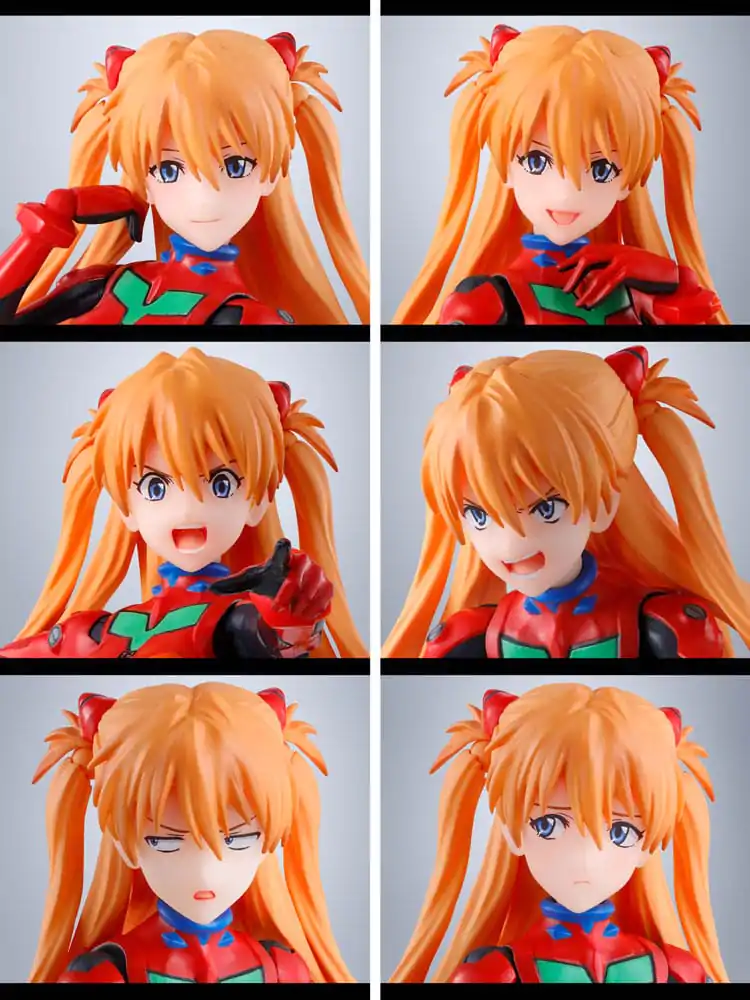 Neon Genesis Evangelion S.H.Figuarts akčná figúrka Asuka Shikigami Langley 14 cm produktová fotografia