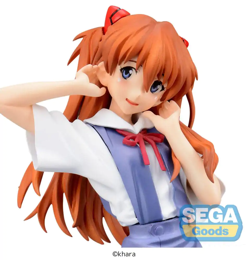 Neon Genesis Evangelion XStellar PVC Socha Asuka Uniform Ver. 21 cm produktová fotografia