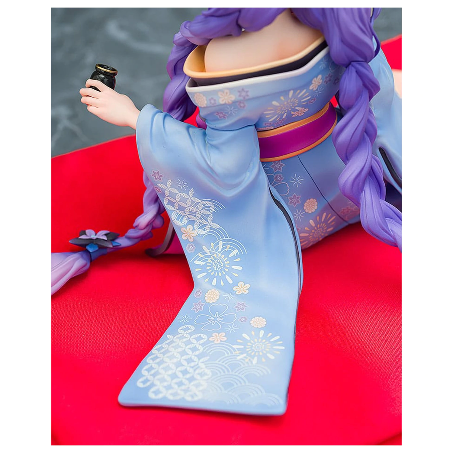 Neptunia x Senran Kagura socha 1/7 Purple Heart Kimono Ver. 13 cm produktová fotografia