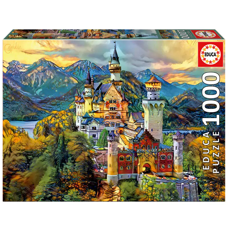 Puzzle Neuschwanstein Castle 1000 dielikov produktová fotografia