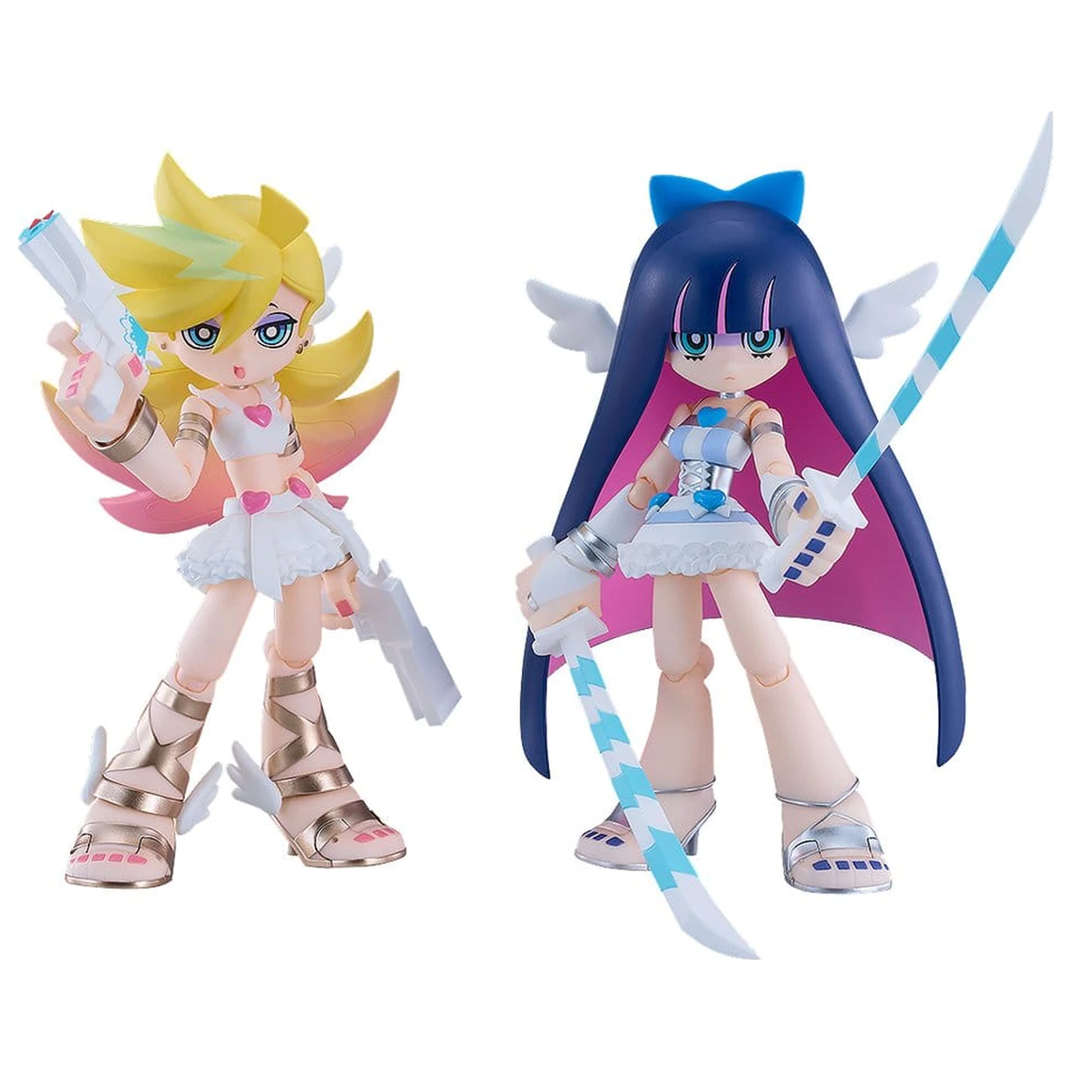 New Panty & Stocking with Garterbelt Figma akčné figúrky 2-Pack Panty & Stocking: Angel ver. 12 cm produktová fotografia