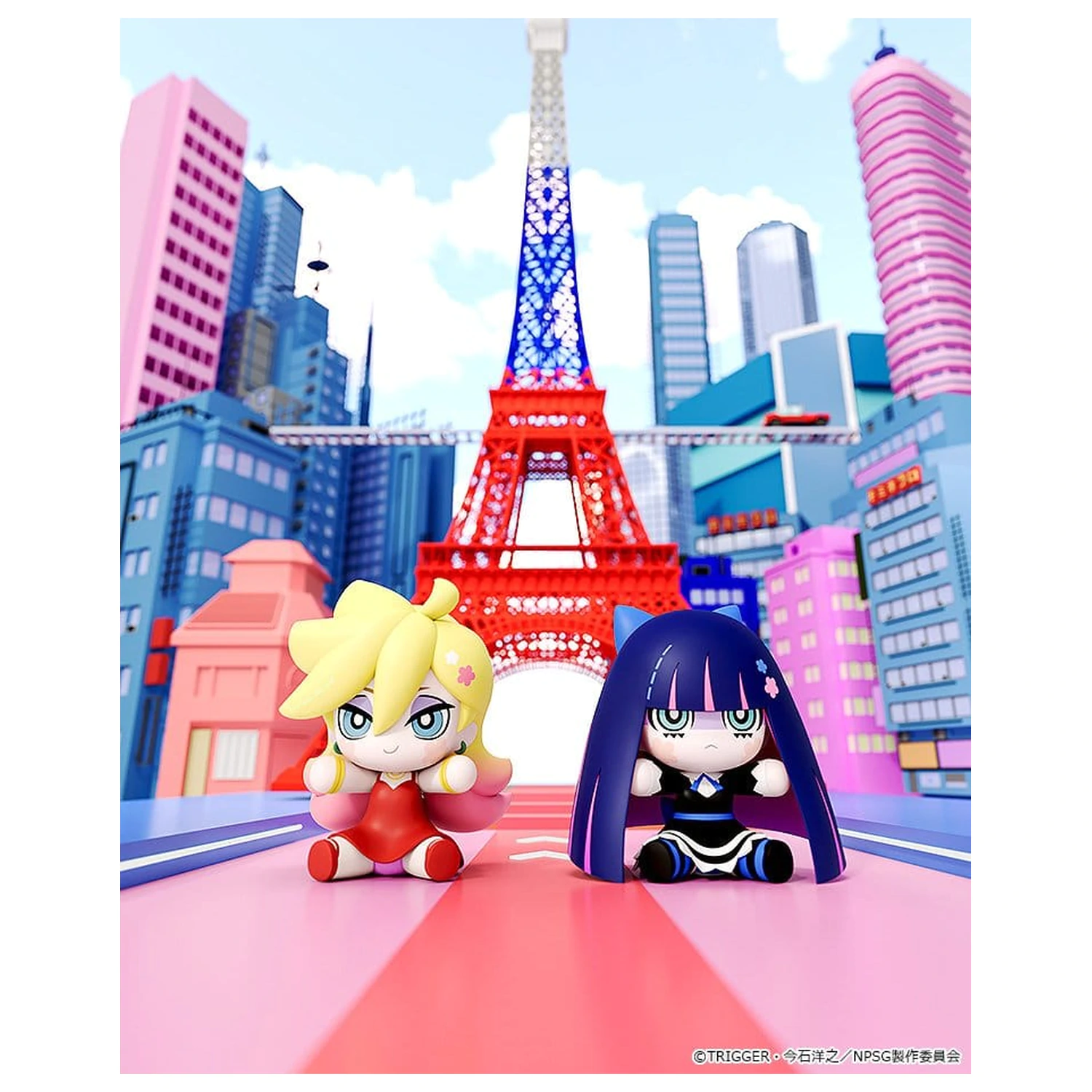 New Panty & Stocking with Garterbelt Huggy Good Smile Chibi figúrka Panty 6 cm produktová fotografia