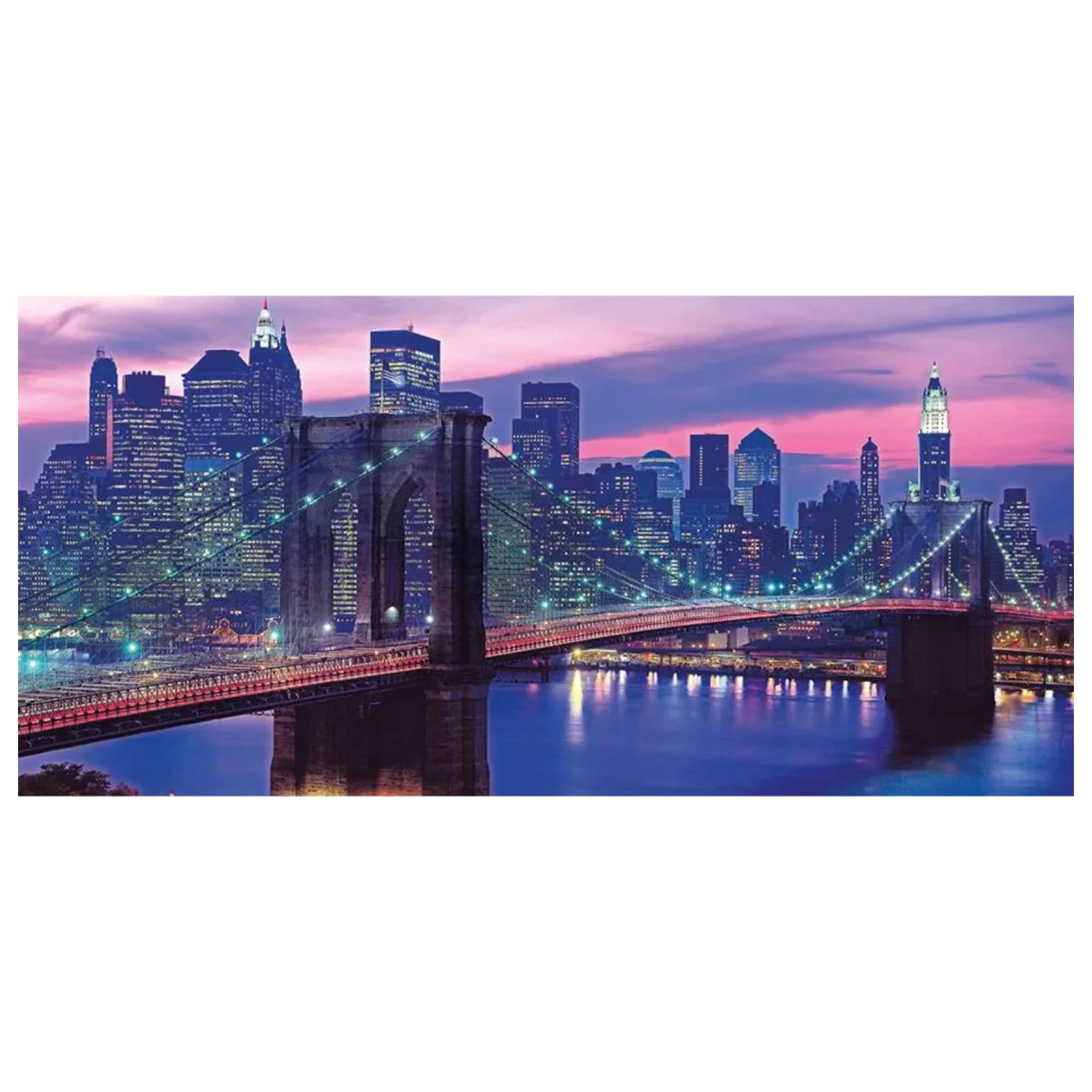 New York Brooklyn Bridge 13200 kusové puzzle produktová fotografia