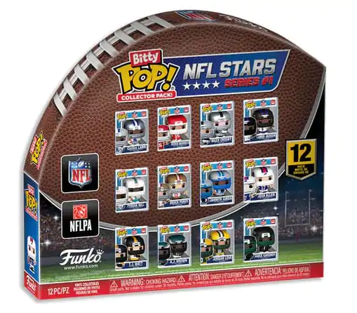 NFL Bitty Funko POP! Vinylové figúrky Multipack 2,5 cm produktová fotografia