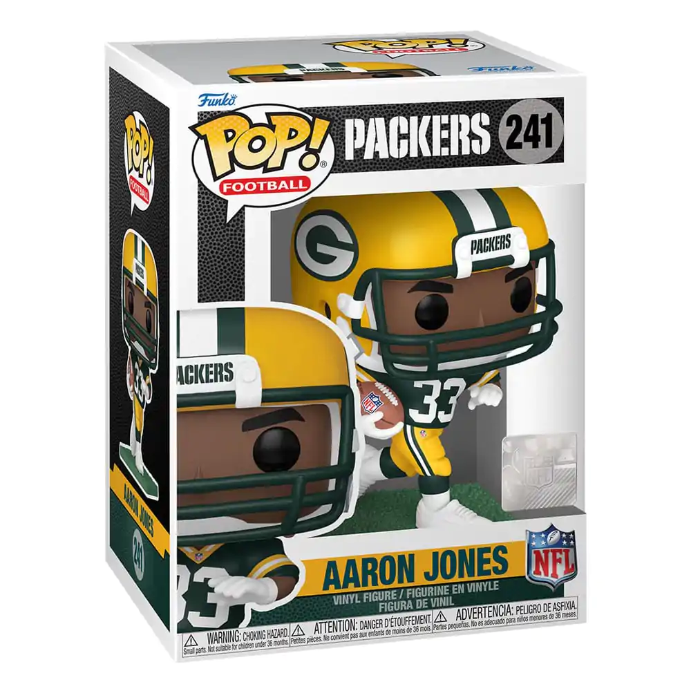 NFL POP! Football Vinyl Fúgura Packers - Aaron Jones 9 cm termékfotó