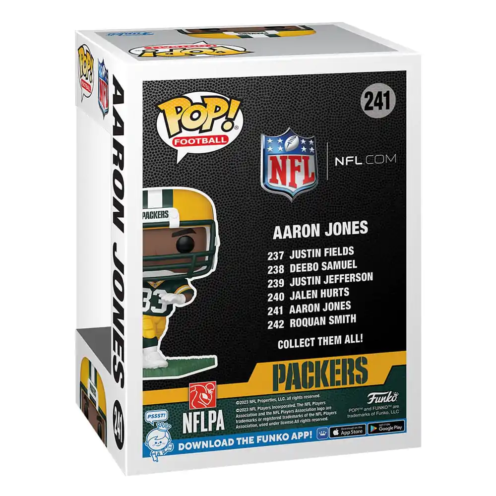 NFL POP! Football Vinyl Fúgura Packers - Aaron Jones 9 cm termékfotó