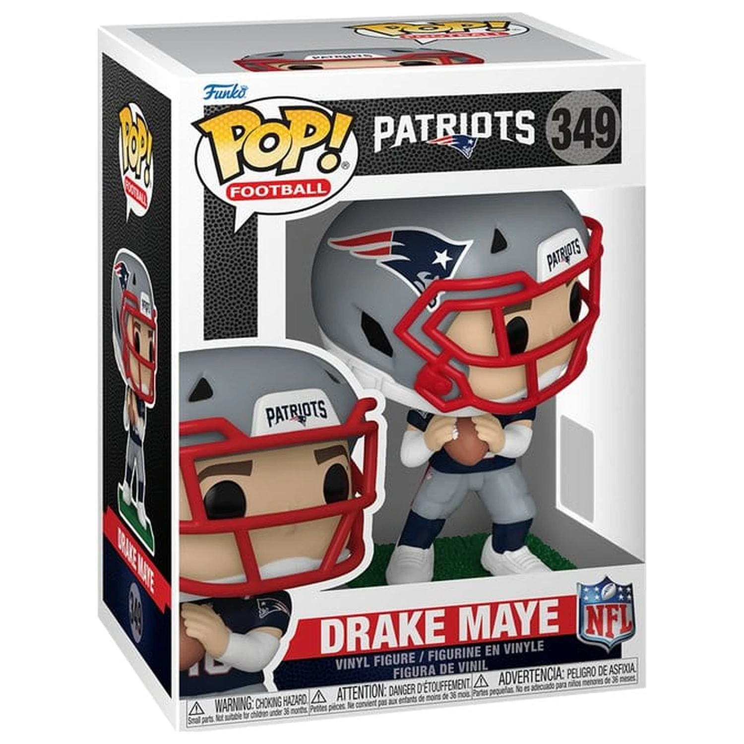 NFL Funko POP! Vinylová figúrka Drake Maye 9 cm produktová fotografia