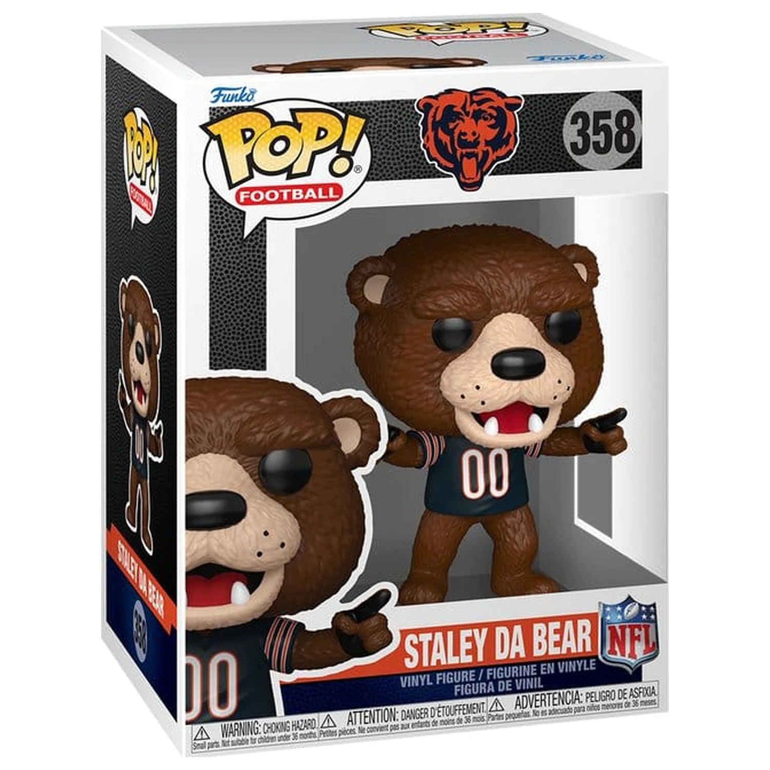 NFL Funko POP! Vinylová figúrka maskoti: Bears- Staley 9 cm produktová fotografia