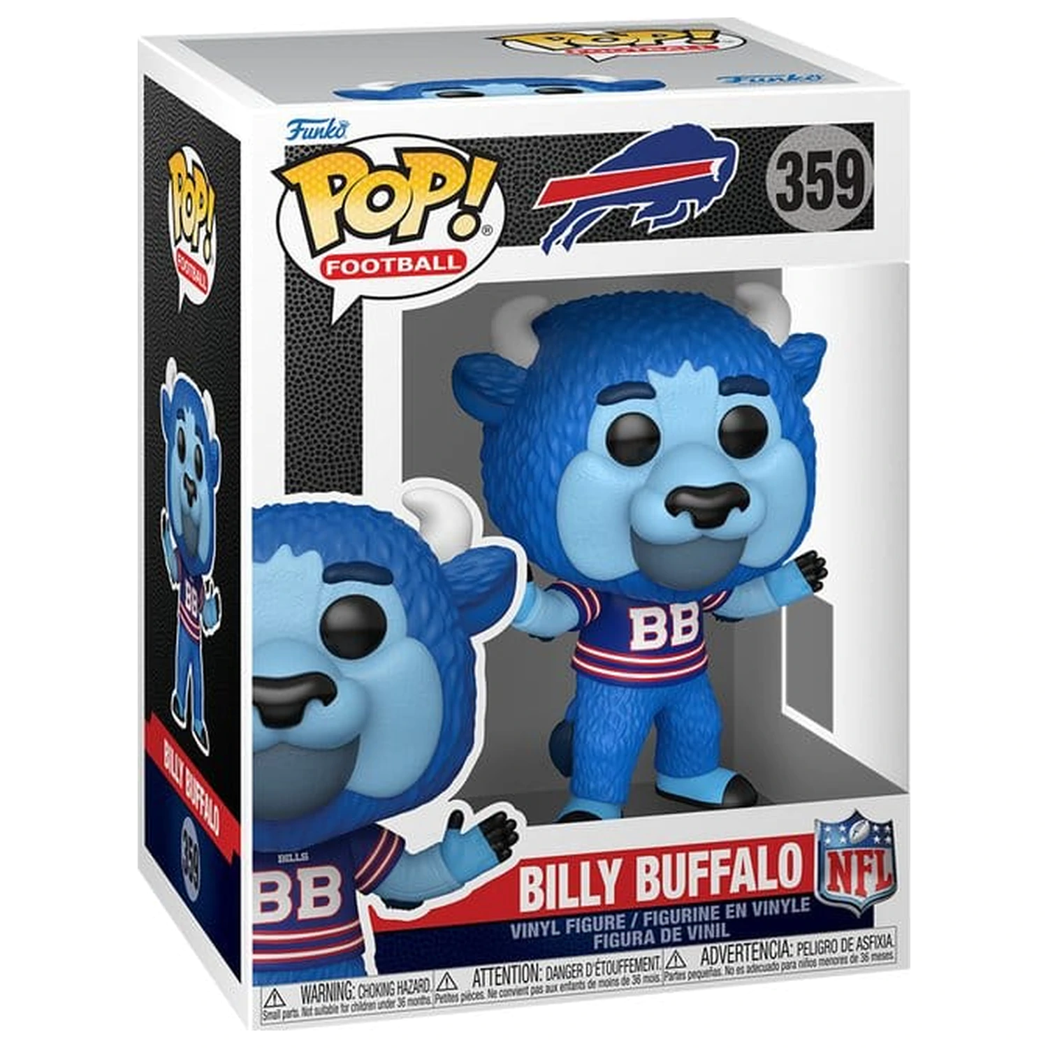 NFL Funko POP! Vinylová figúrka maskoti: Bills- Billy Buffalo 9 cm produktová fotografia
