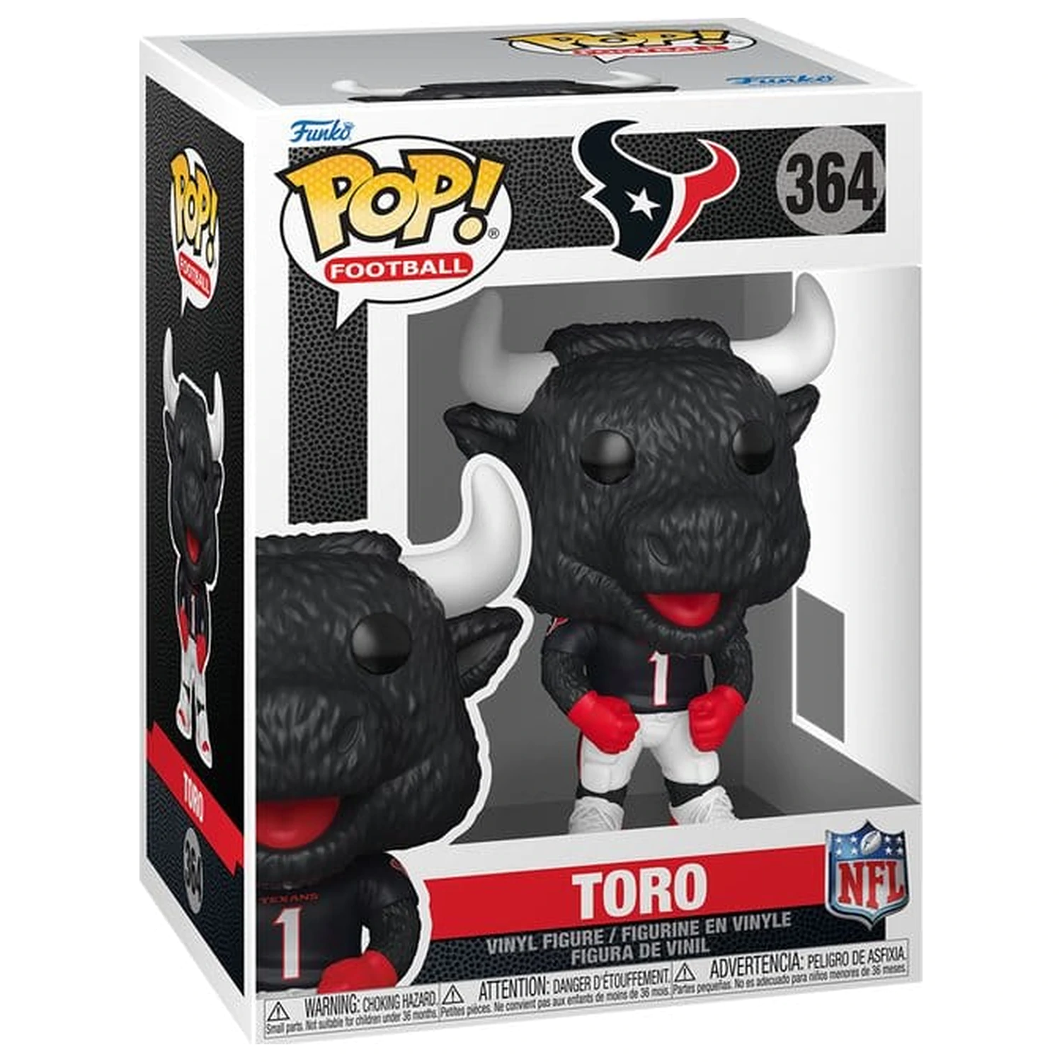 NFL Funko POP! Vinylová figúrka maskota: Texans- Toro 9 cm produktová fotografia