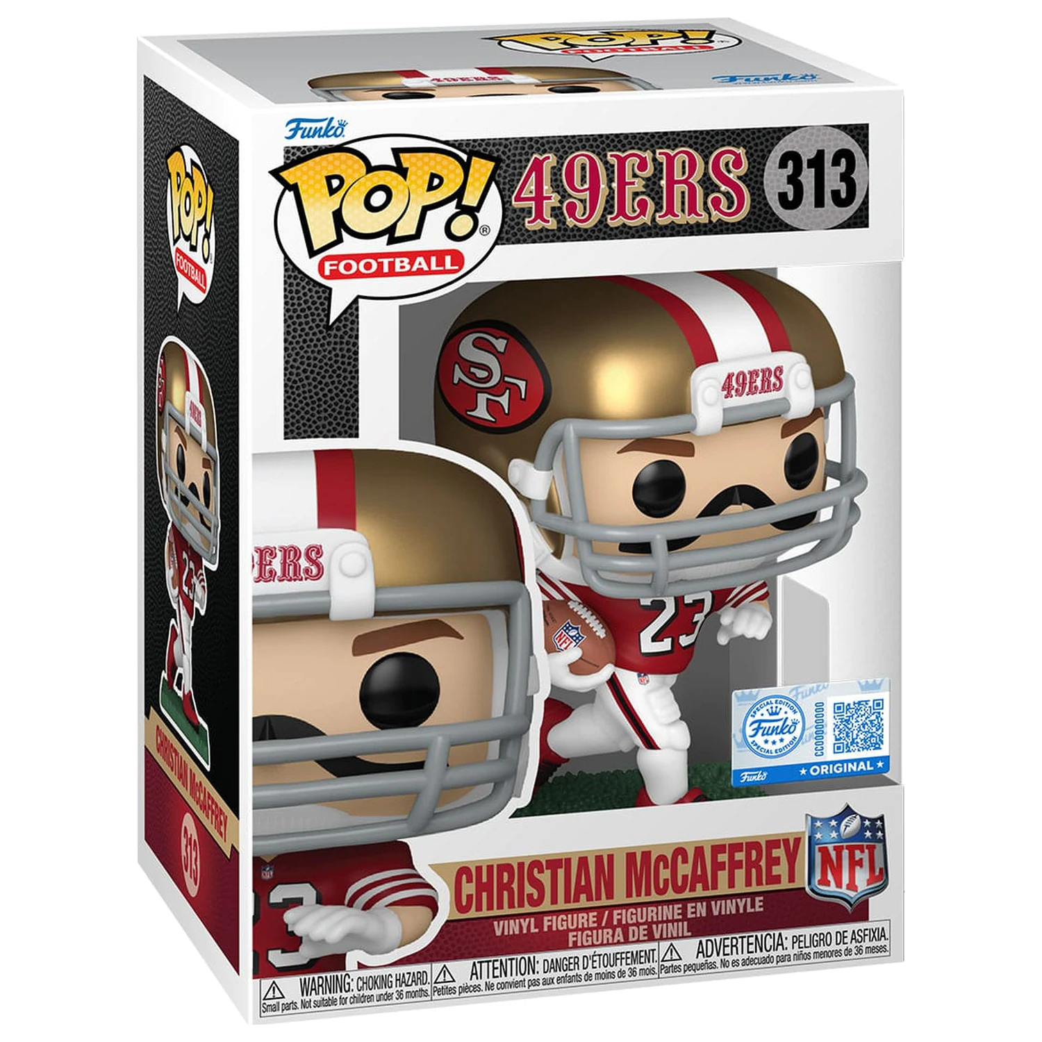 NFL: Legends Funko POP! Sports Vinylová figúrka 49ers- Christian McCaffrey (TB) 9 cm produktová fotografia