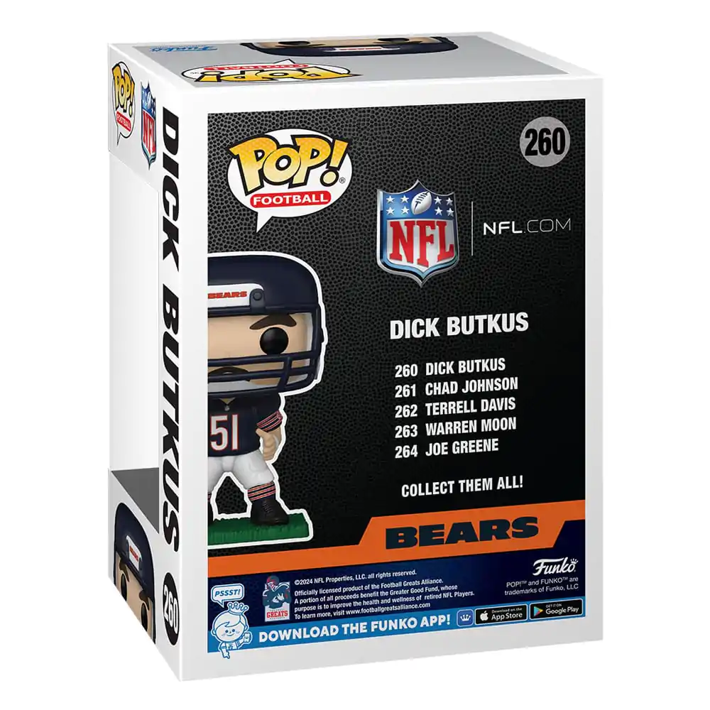 NFL: Legends Funko POP! Športový vinylový figúrka Bears- Dick Butkus 9 cm termékfotó