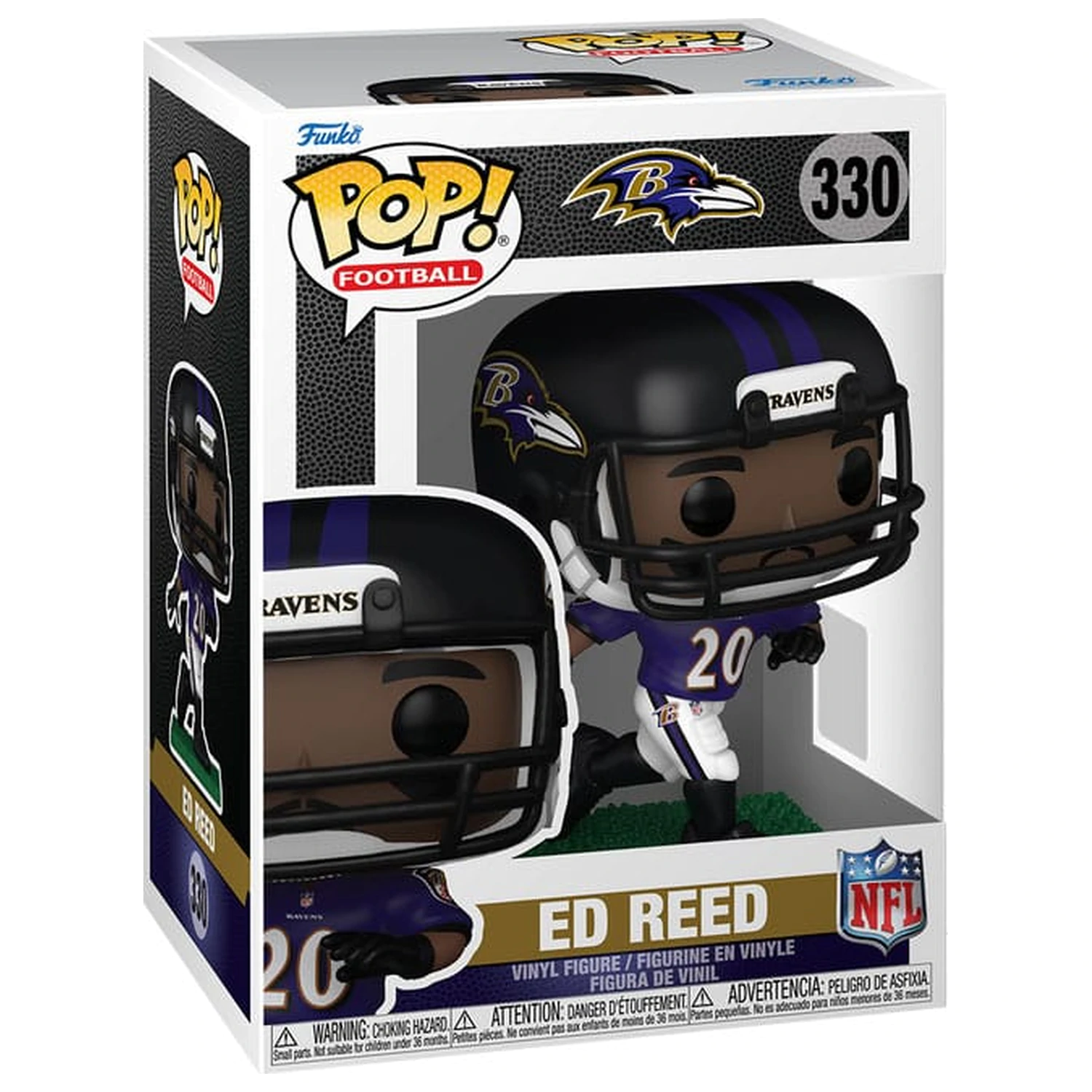 NFL: Legends Funko POP! Sports Vinylová figúrka Legends- Ed Reed(Ravens) 9 cm produktová fotografia