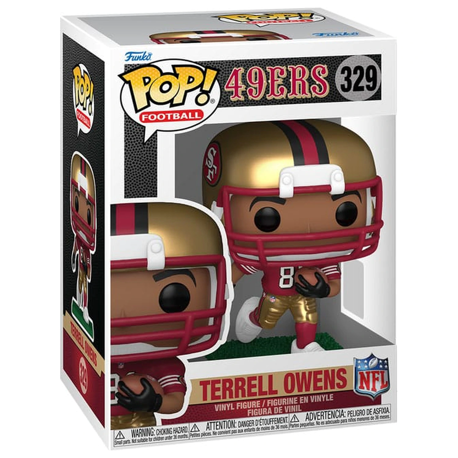 NFL: Legends Funko POP! Sports Vinylová figúrka Legends- Terrell Owens (49ers) 9 cm produktová fotografia