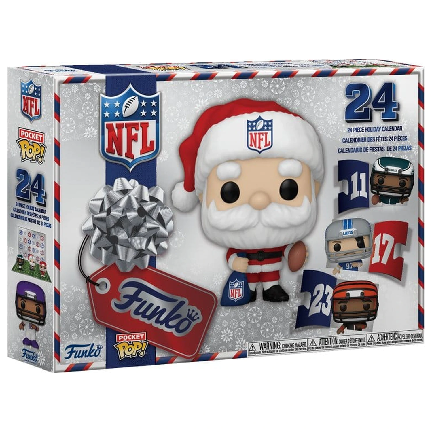 NFL Pocket Funko POP! 24-dňový odpočítavací adventný kalendár produktová fotografia