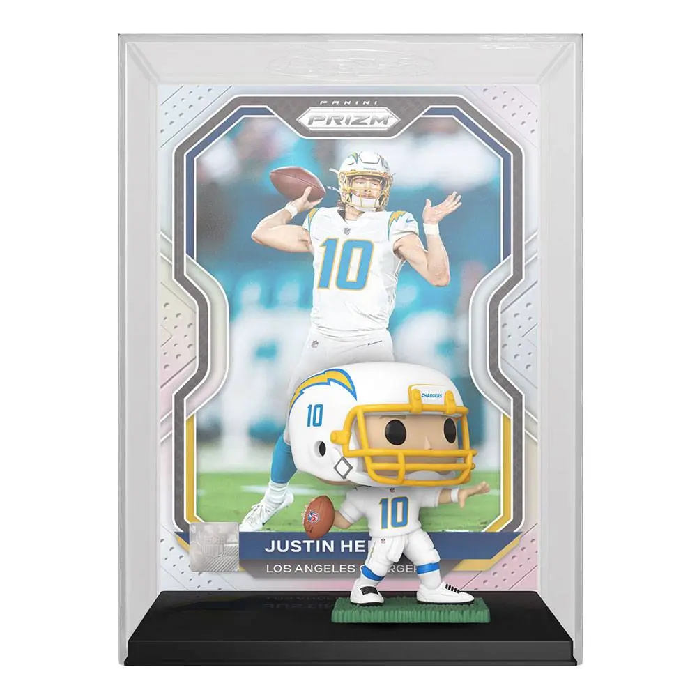 NFL Trading Card POP! Football Vinyl Figúrka Justin Herbert 9 cm termékfotó