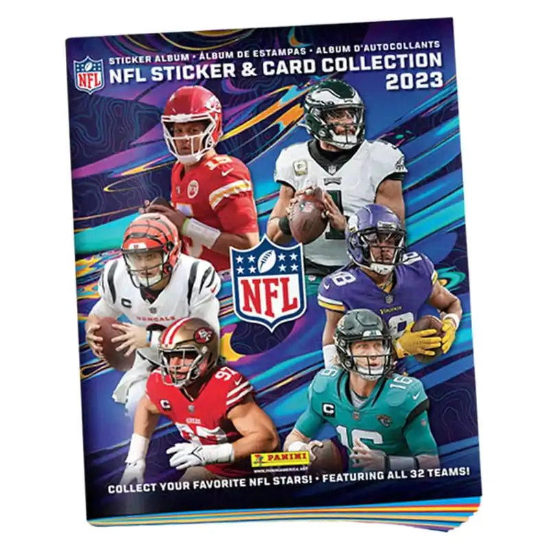 NFL Sticker & Card Collection 2023 Album na nálepky produktová fotografia