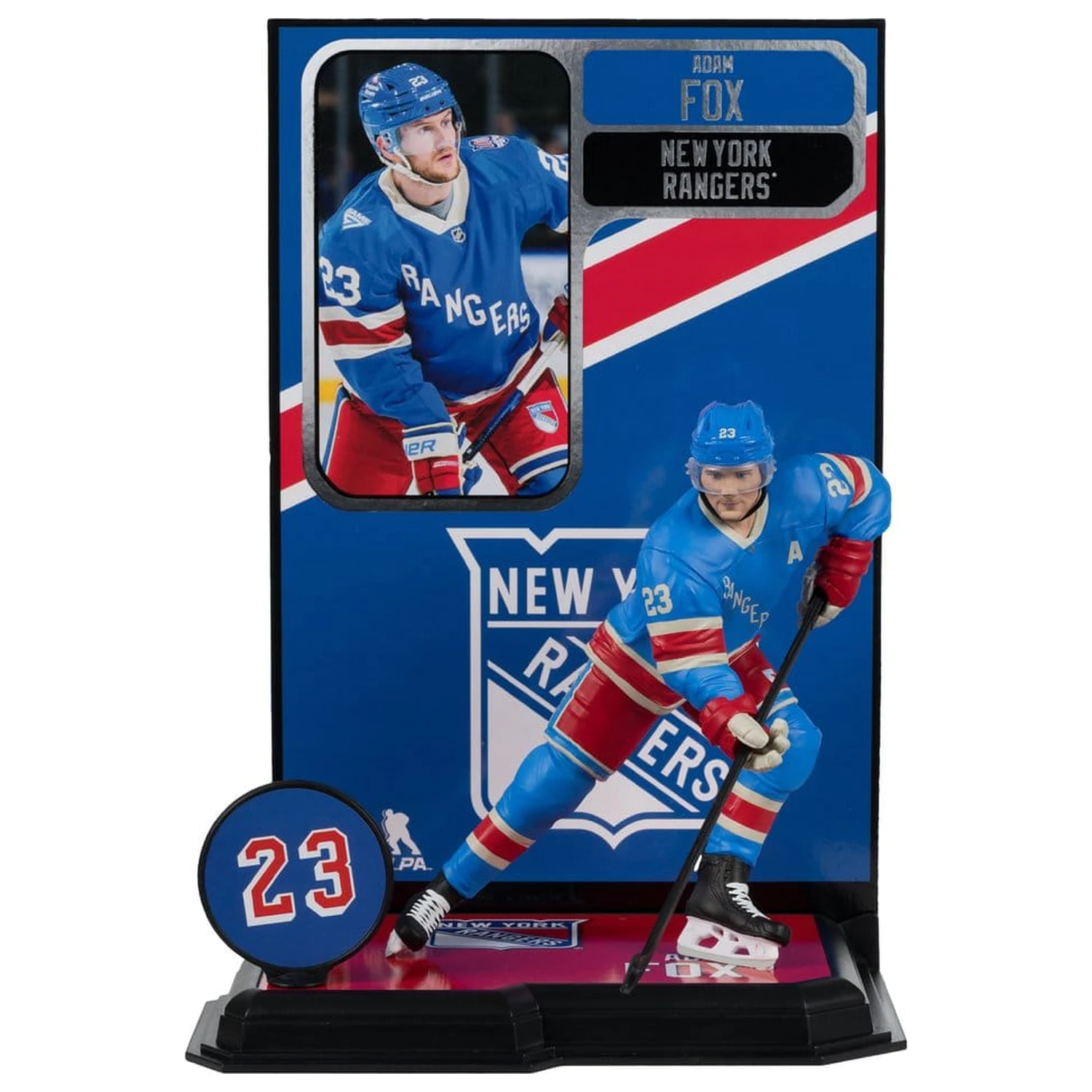 NHL McFarlane SportsPicks figúrka Adam Fox (New York Rangers Centennial) 18 cm produktová fotografia