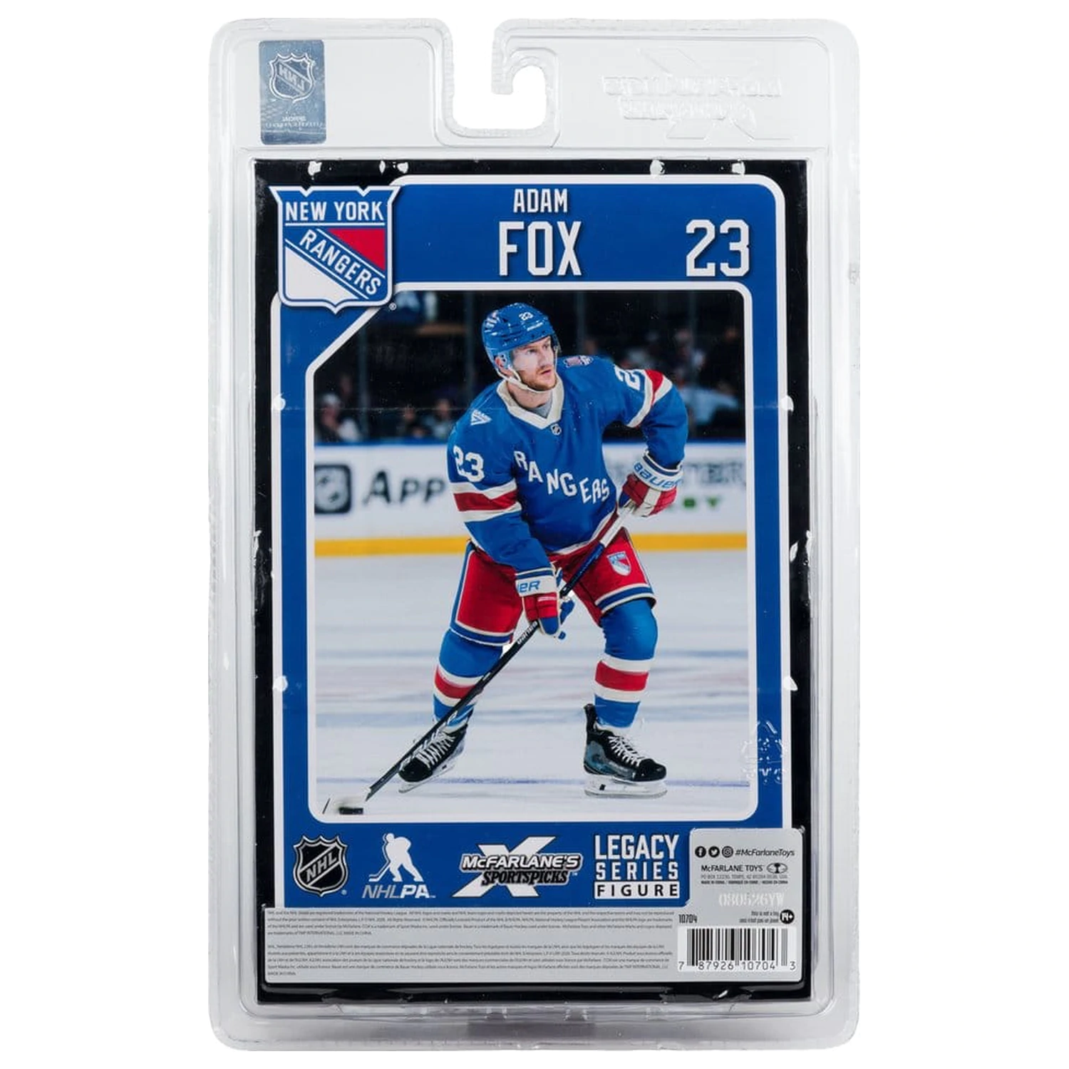 NHL McFarlane SportsPicks figúrka Adam Fox (New York Rangers Centennial) 18 cm produktová fotografia