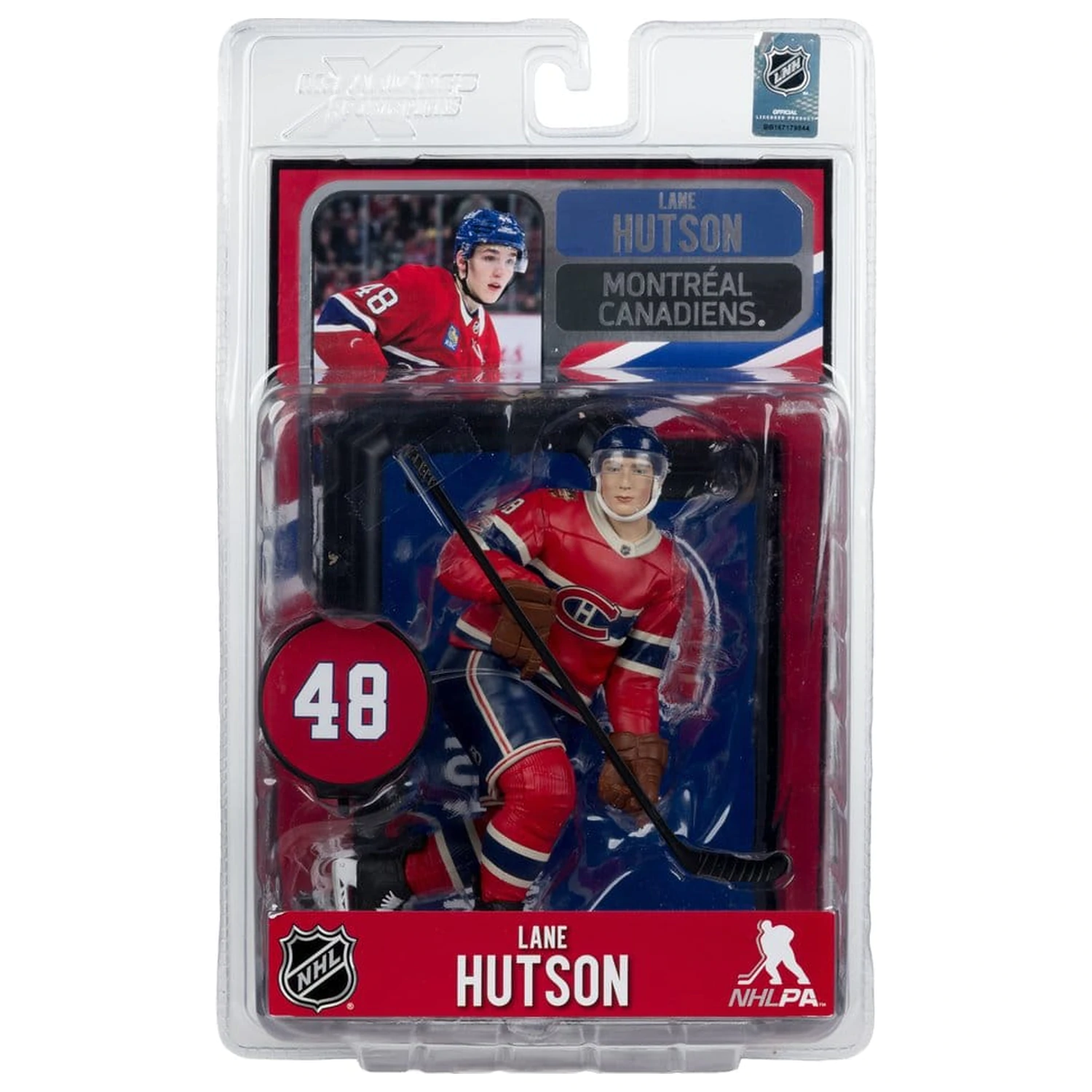NHL McFarlane SportsPicks figúrka Lane Hutson (Montreal Canadiens Heritage Classic) 18 cm produktová fotografia