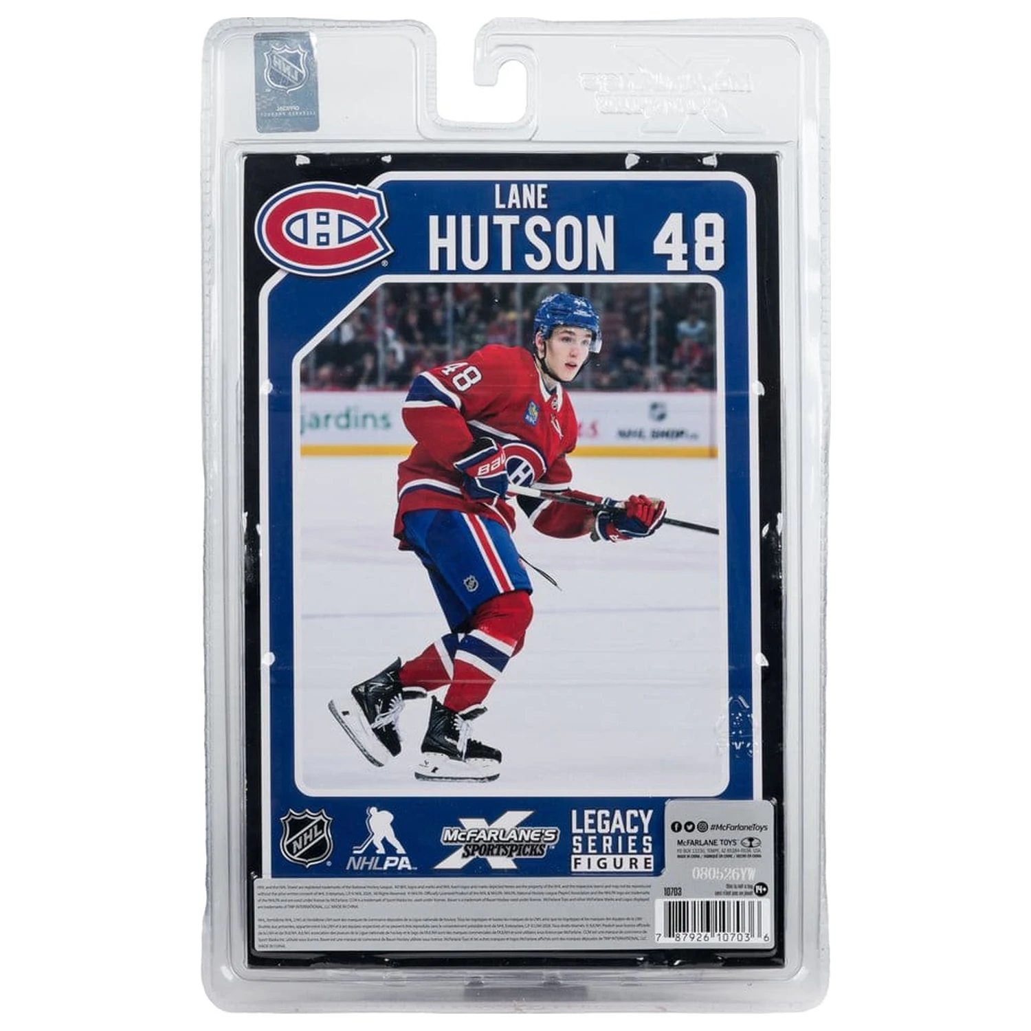 NHL McFarlane SportsPicks figúrka Lane Hutson (Montreal Canadiens Heritage Classic) 18 cm produktová fotografia