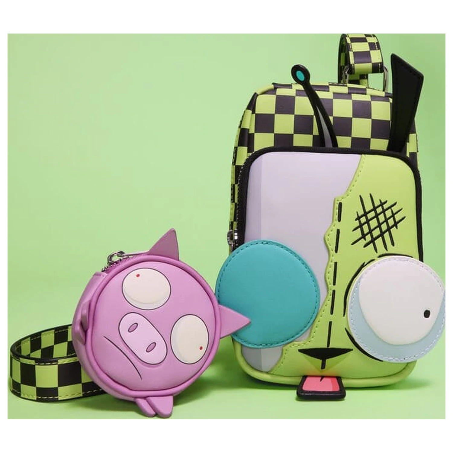 Nickelodeon by Loungefly Crossbody Invader Zim Gir puzdro na mobilný telefón produktová fotografia