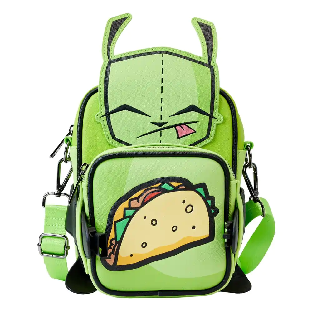 Nickelodeon by Loungefly Crossbody Invader Zim Gir Cosplay kabelka cez telo produktová fotografia