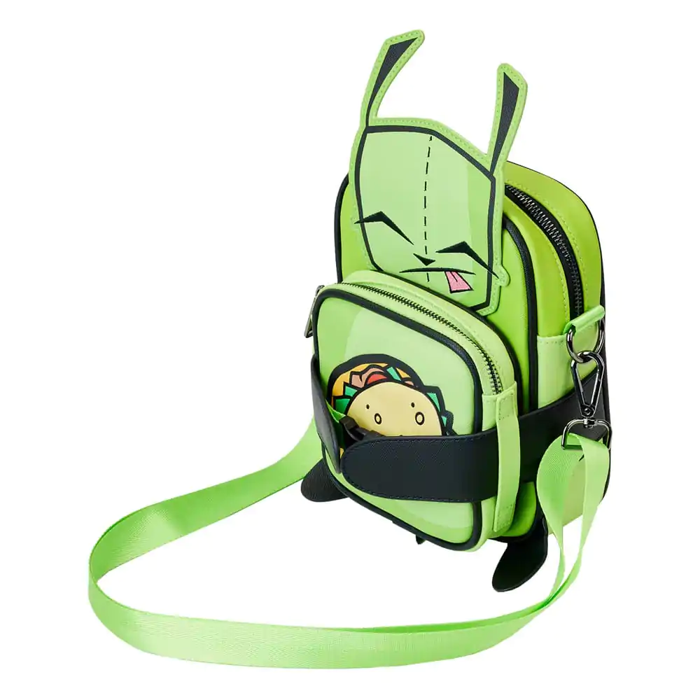 Nickelodeon by Loungefly Crossbody Invader Zim Gir Cosplay kabelka cez telo produktová fotografia