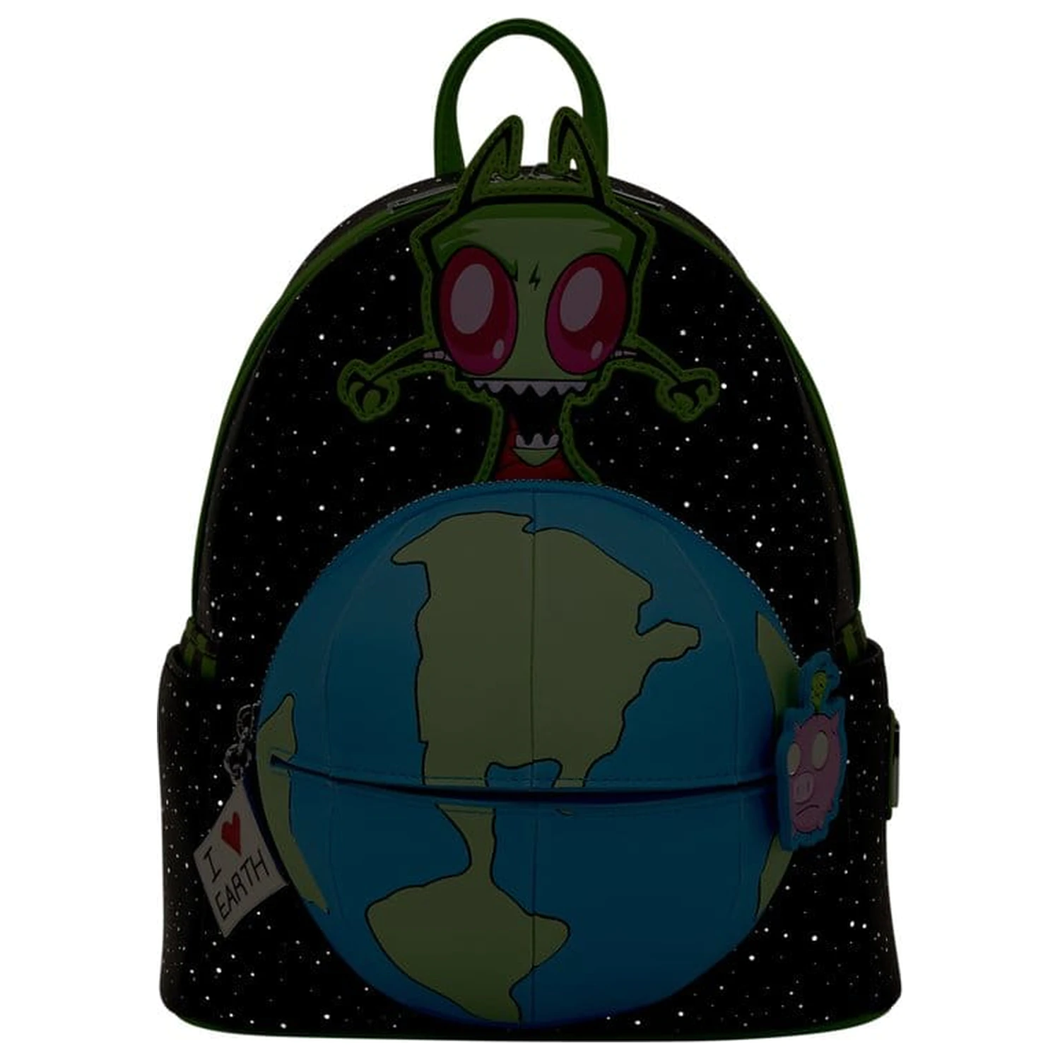Nickelodeon by Loungefly Mini batoh Invader Zim Glow produktová fotografia