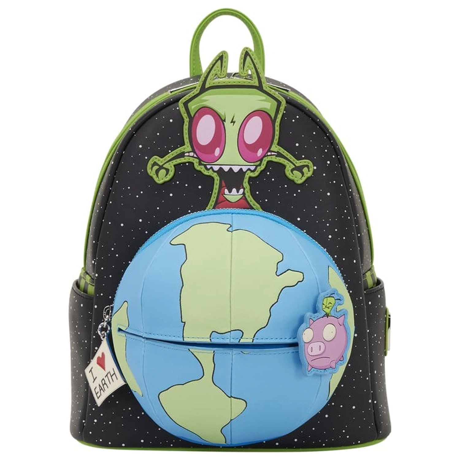 Nickelodeon by Loungefly Mini batoh Invader Zim Glow produktová fotografia