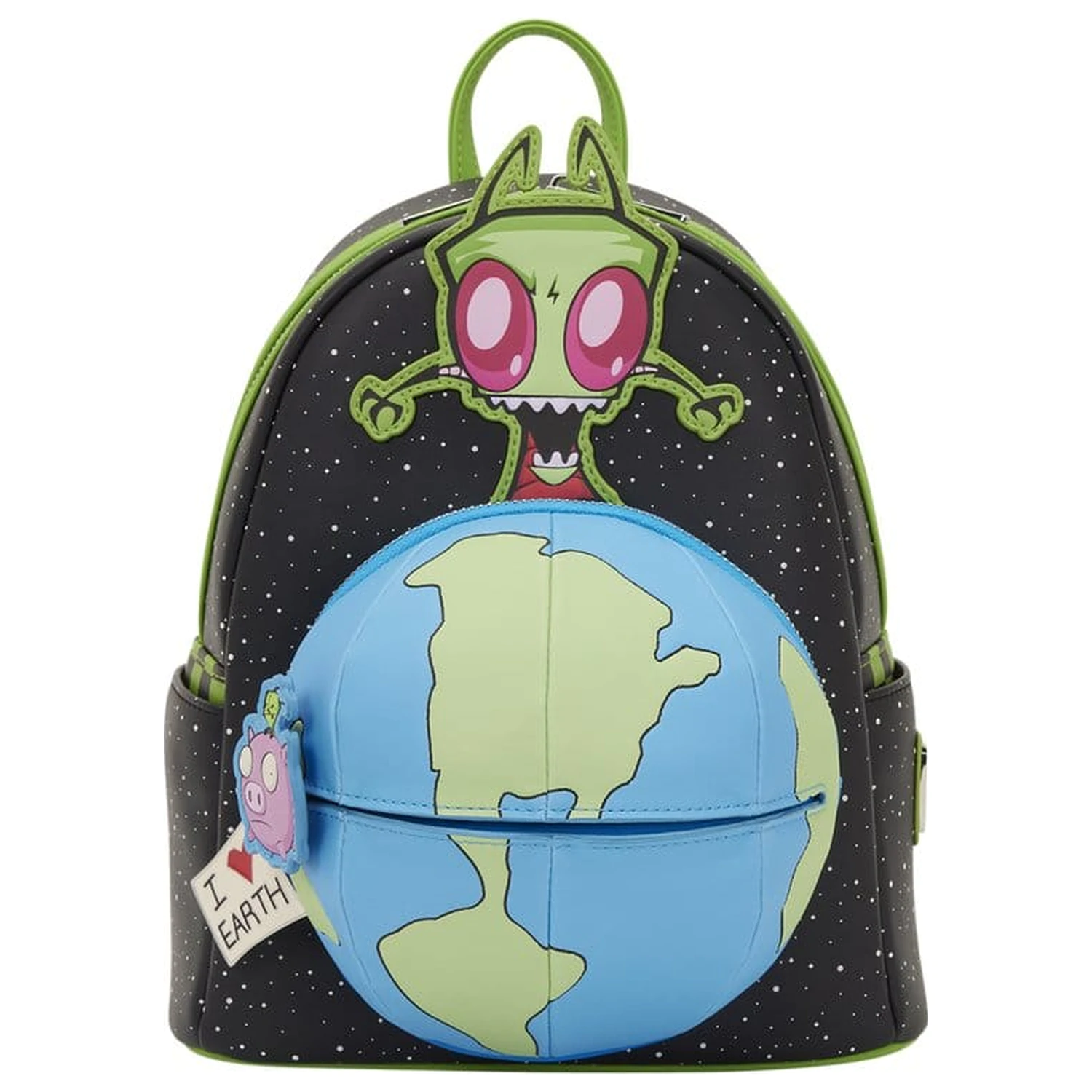 Nickelodeon by Loungefly Mini batoh Invader Zim Glow produktová fotografia
