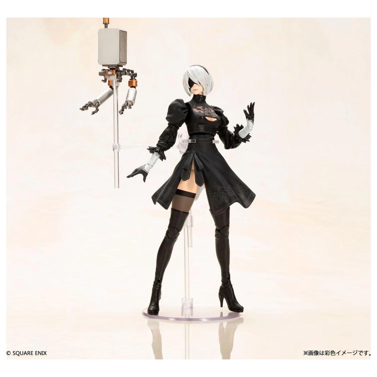NieR:Automata 2B Plastový model stavebnice 15cm produktová fotografia