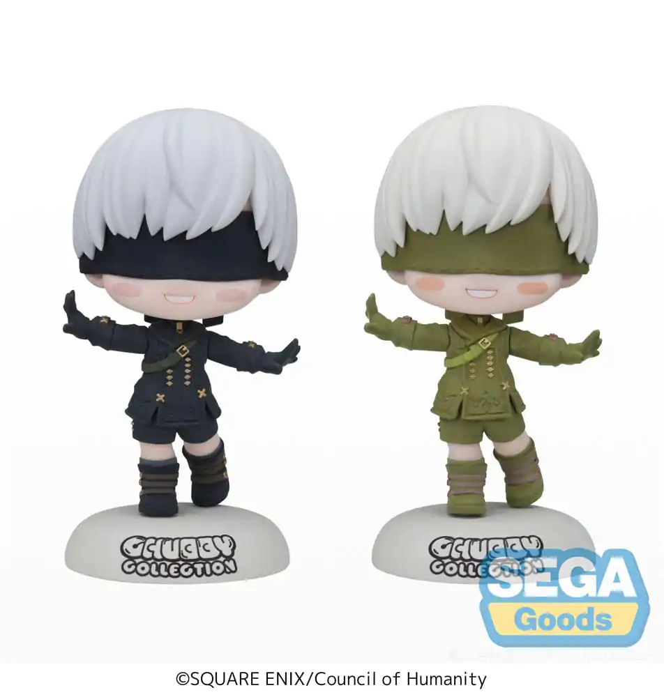 NieR:Automata Chubby Collection PVC soška Figúrka NieR:Automata Ver1.1a 9S (EX) 7 cm termékfotó