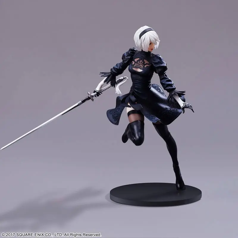 NieR:Automata FORM-ISM PVC Socha YoRHa Android 2B (YoRHa No.2 Type B) No Goggles Ver. 18 cm produktová fotografia
