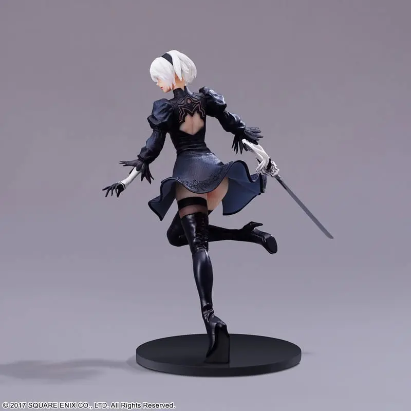 NieR:Automata FORM-ISM PVC Socha YoRHa Android 2B (YoRHa No.2 Type B) No Goggles Ver. 18 cm produktová fotografia