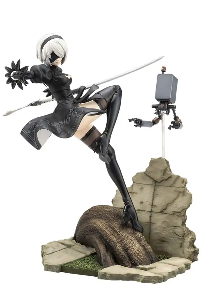 Nier:Automata Ver. 1.1a ARTFX J Socha 1/8 2B 24 cm produktová fotografia