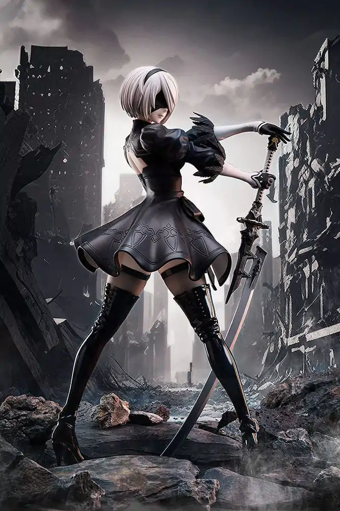 NieR:Automata Ver1.1a PVC socha 1/4 2B (YoRHa No.2 Type B) 45 cm produktová fotografia
