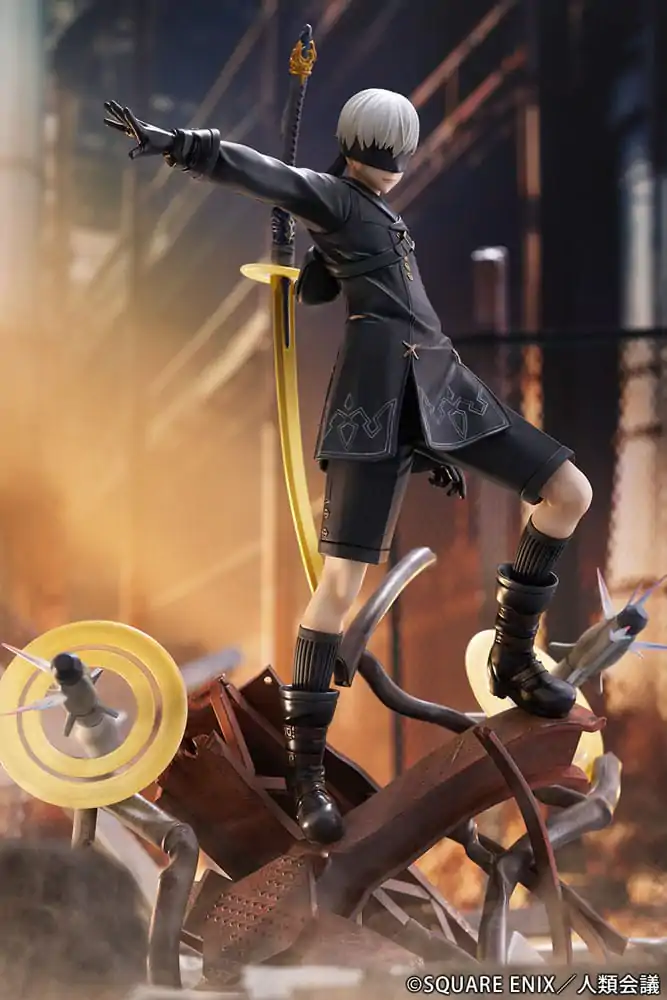 NieR:Automata Ver1.1a PVC socha 1/7 YoRHa No. 9 Type S Covering Fire 31 cm produktová fotografia