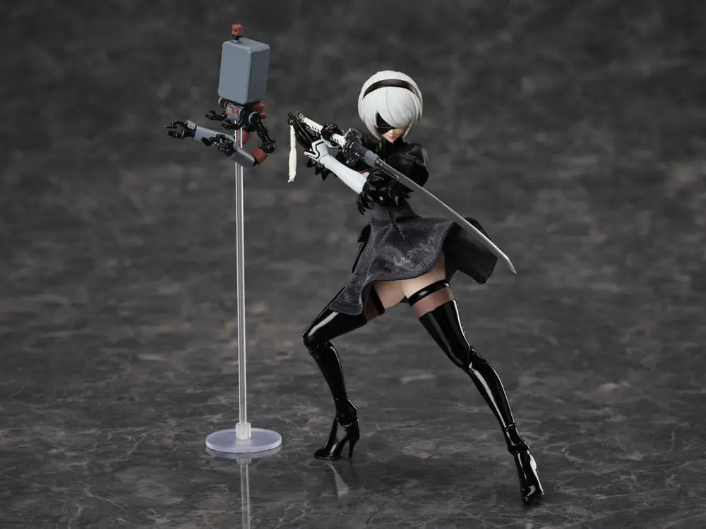 NieR: Automata Ver1.1a BUZZmod akčná figúrka 1/12 2B 14 cm termékfotó