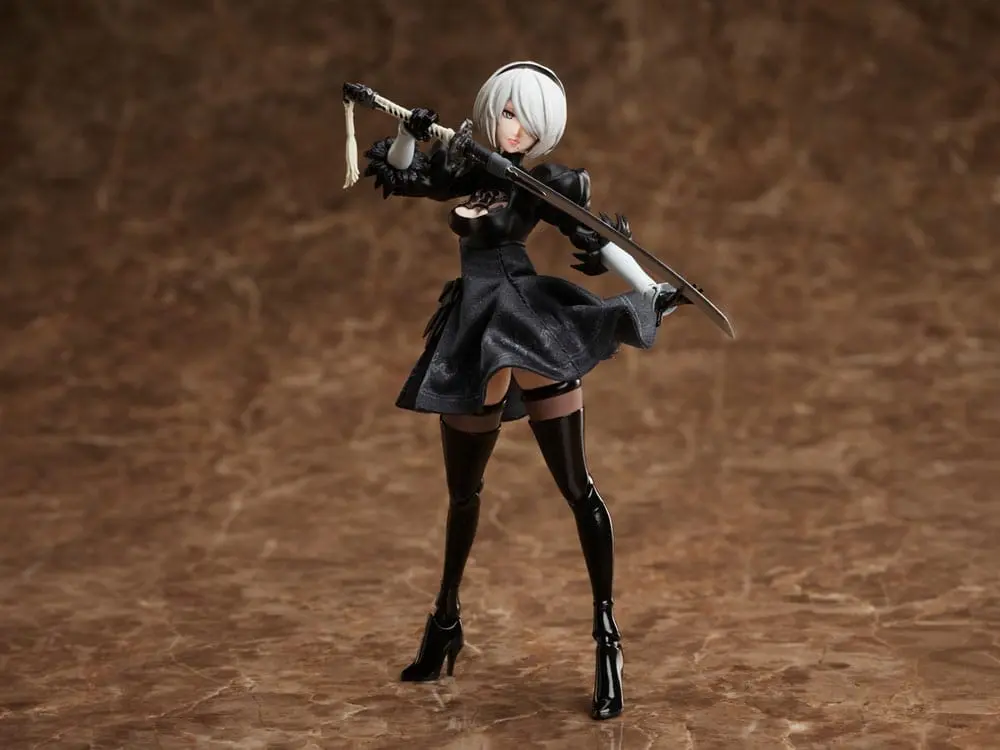 NieR: Automata Ver1.1a BUZZmod akčná figúrka 1/12 2B 14 cm termékfotó