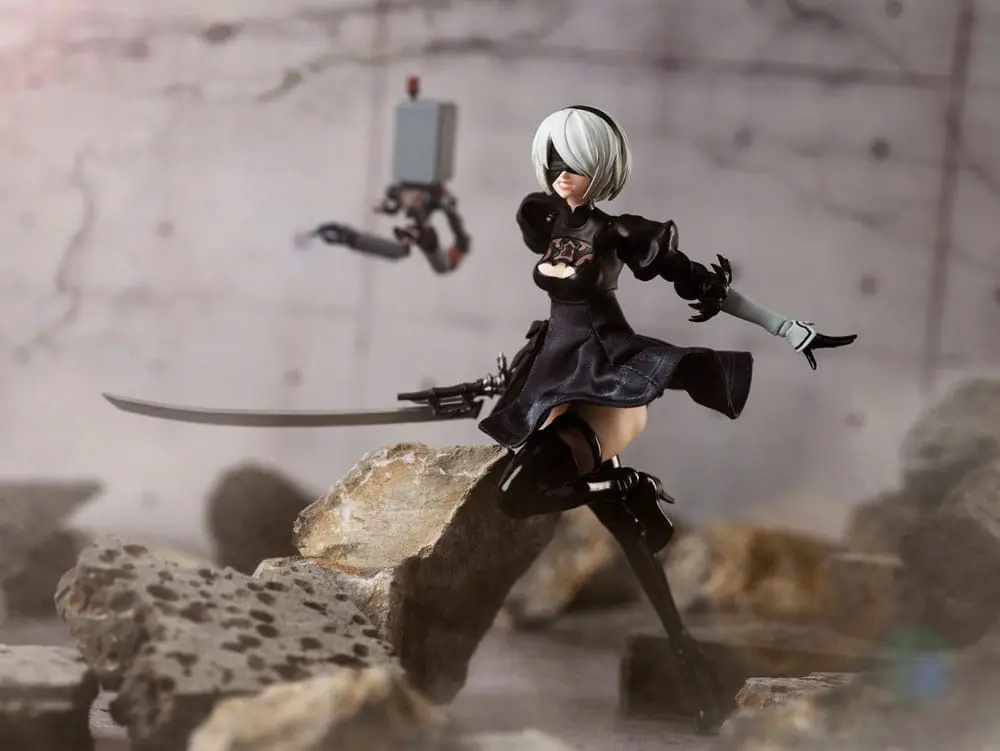 NieR: Automata Ver1.1a BUZZmod akčná figúrka 1/12 2B 14 cm termékfotó