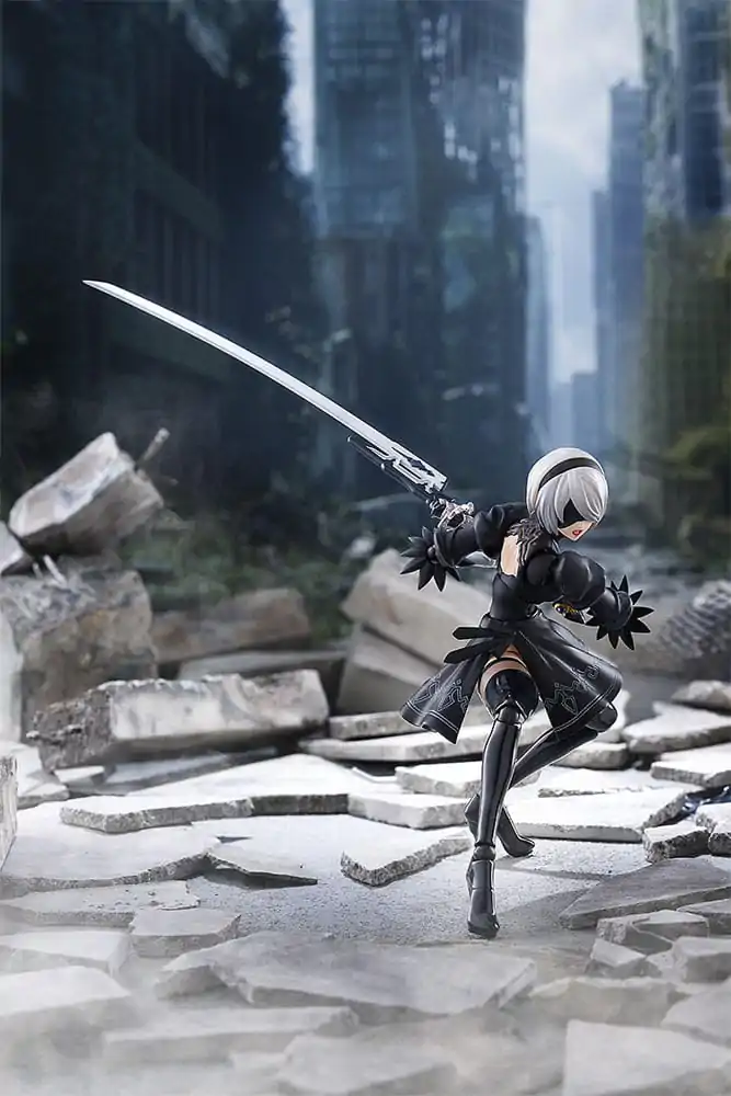 Nier:Automata Ver1.1a Figma Akčná Figúrka 2B (YoRHa No.2 Type B) 16 cm produktová fotografia