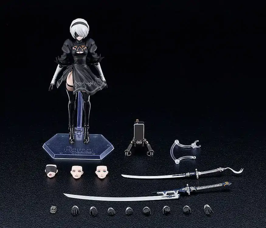 Nier:Automata Ver1.1a Figma Akčná Figúrka 2B (YoRHa No.2 Type B) 16 cm produktová fotografia