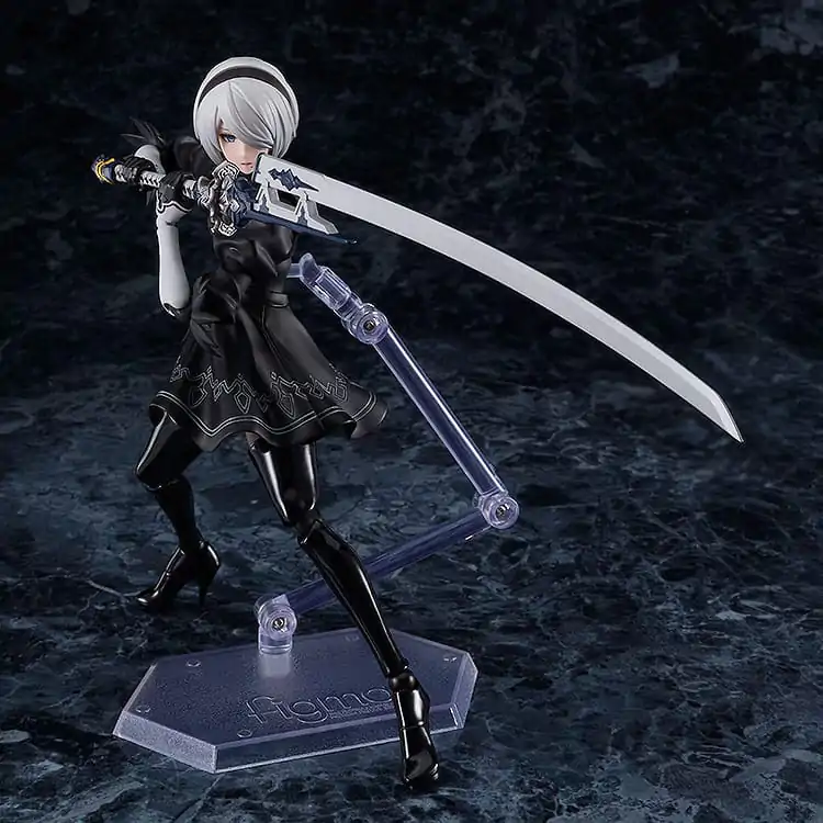 Nier:Automata Ver1.1a Figma Akčná Figúrka 2B (YoRHa No.2 Type B) 16 cm produktová fotografia