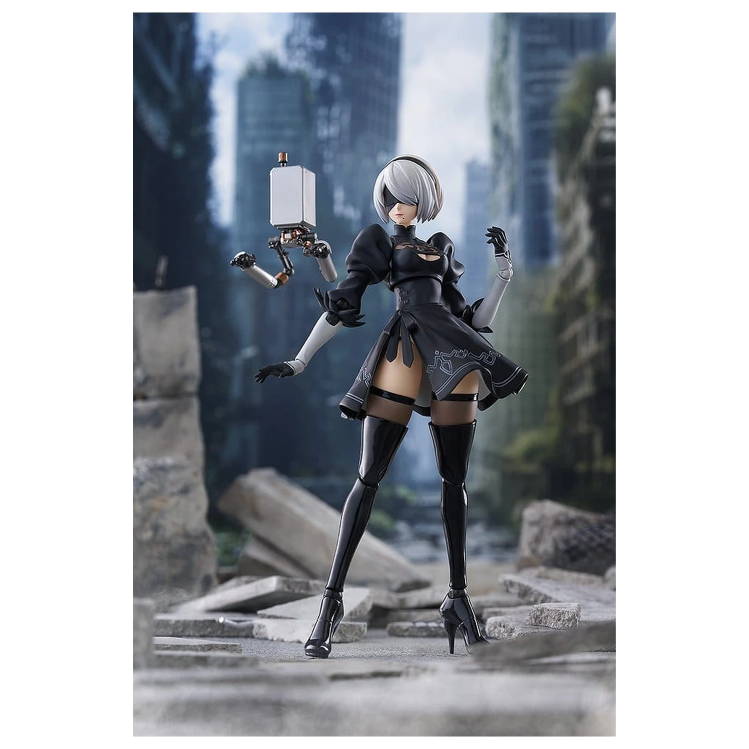 NieR:Automata Ver1.1a Figma akčná figúrka 2B (YoRHa No.2 Type B) 16 cm produktová fotografia