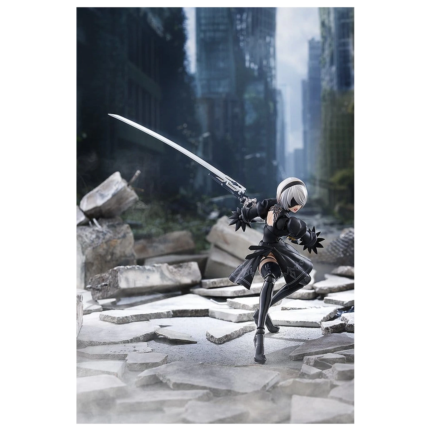 NieR:Automata Ver1.1a Figma akčná figúrka 2B (YoRHa No.2 Type B) 16 cm produktová fotografia