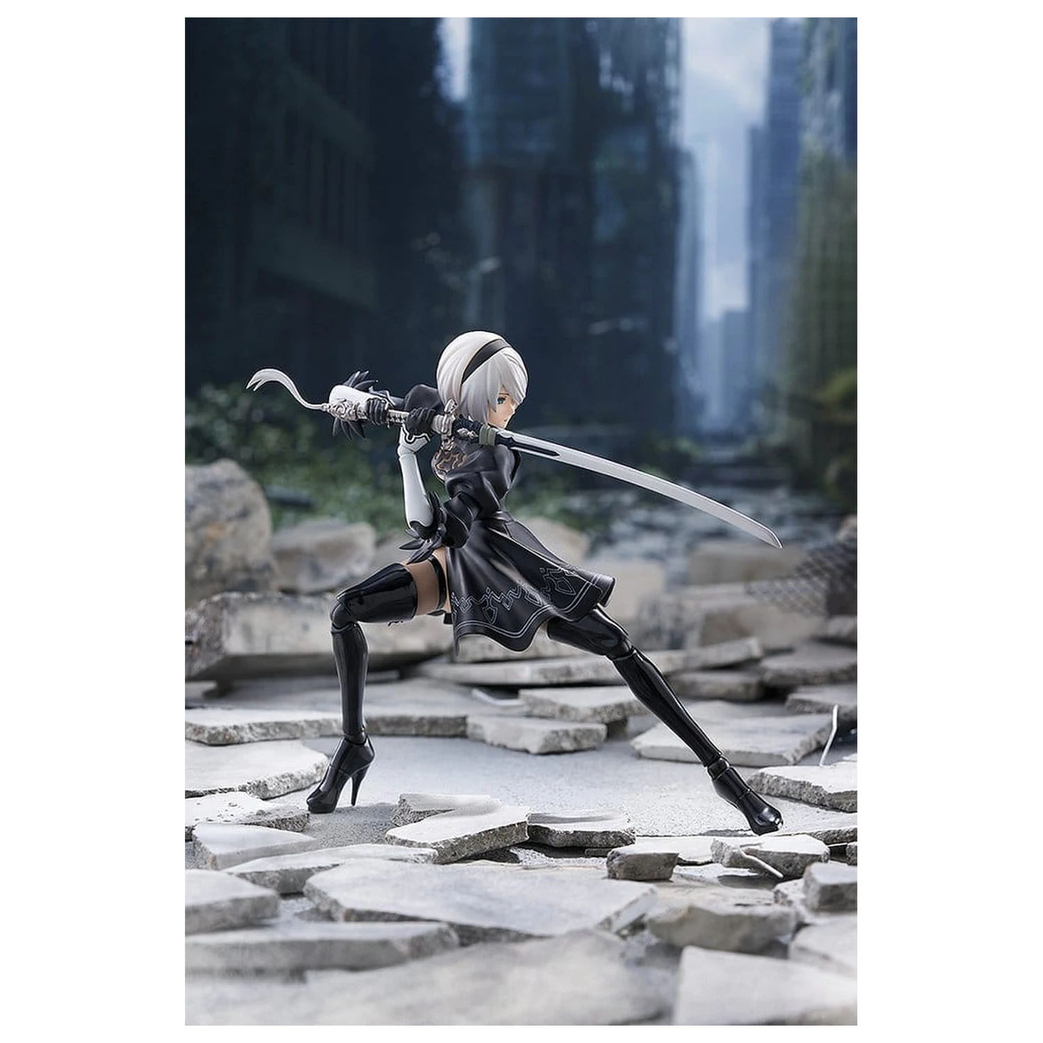 NieR:Automata Ver1.1a Figma akčná figúrka 2B (YoRHa No.2 Type B) 16 cm produktová fotografia