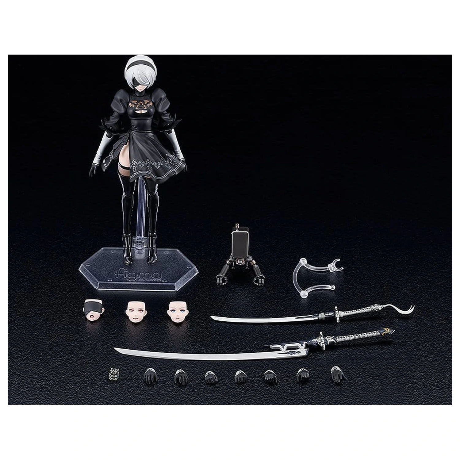 NieR:Automata Ver1.1a Figma akčná figúrka 2B (YoRHa No.2 Type B) 16 cm produktová fotografia