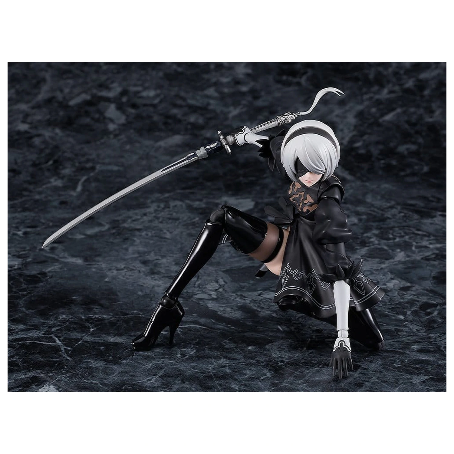NieR:Automata Ver1.1a Figma akčná figúrka 2B (YoRHa No.2 Type B) 16 cm produktová fotografia