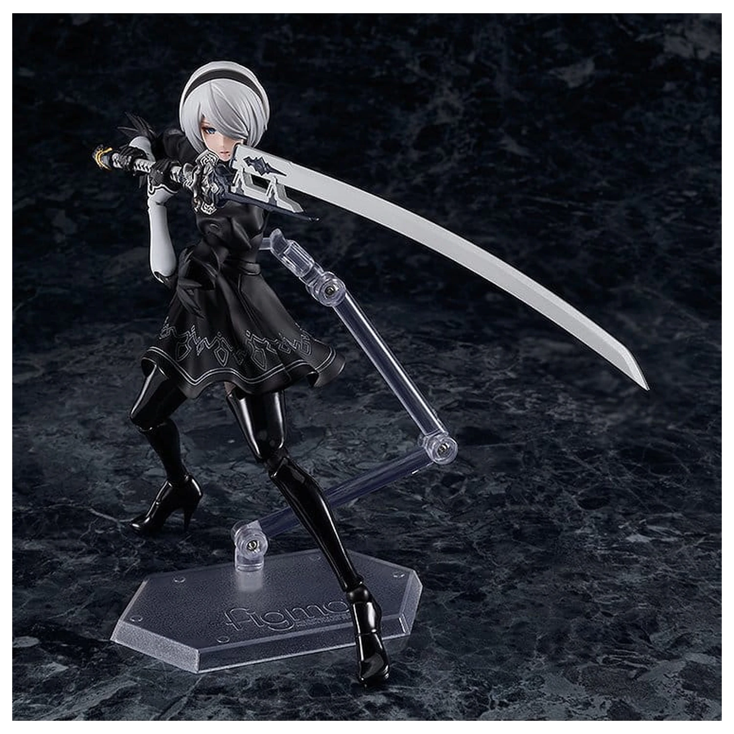 NieR:Automata Ver1.1a Figma akčná figúrka 2B (YoRHa No.2 Type B) 16 cm produktová fotografia